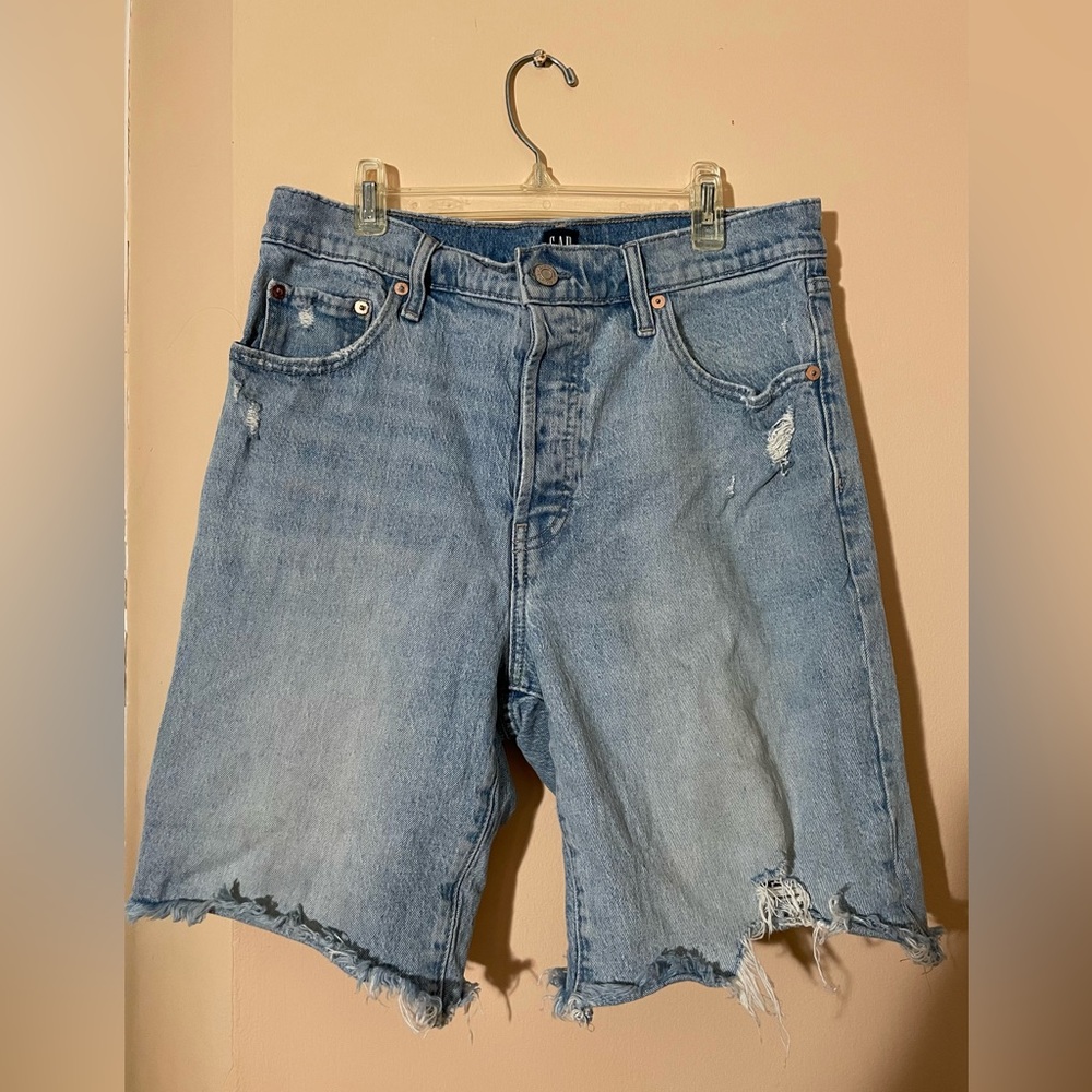 GAP Long Denim Shorts